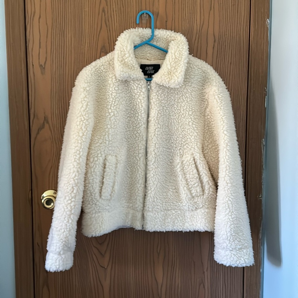 White Teddy Bear Jacket